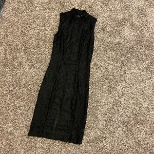 Lacy black dress